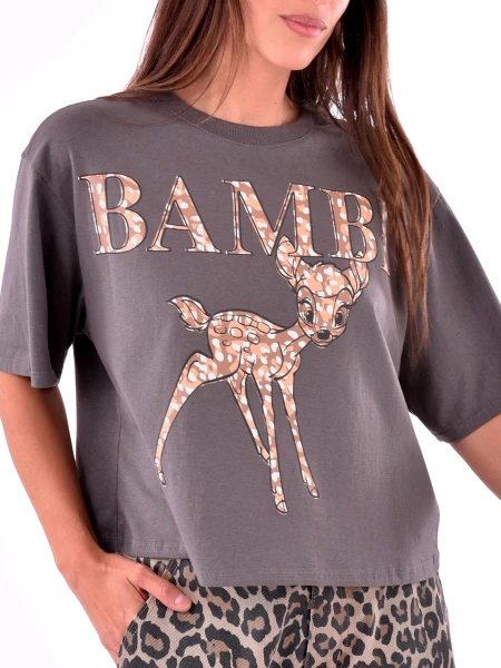 REMERA BAMBI ANIMAL PRINT VARIANTE 1