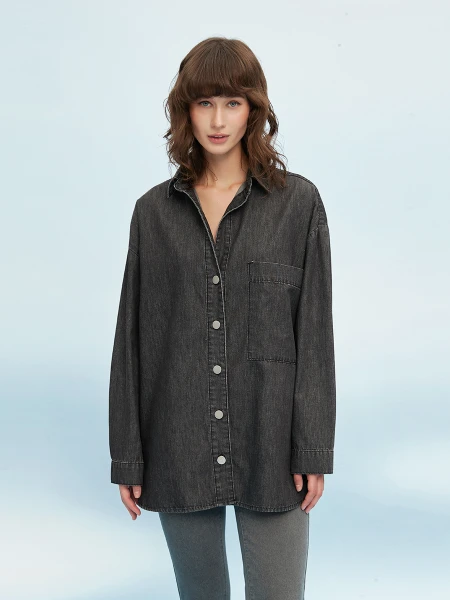 CAMISA MONTEGO GRIS CLARO