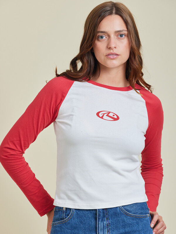 T-SHIRT SAULA RUSTY Rojo