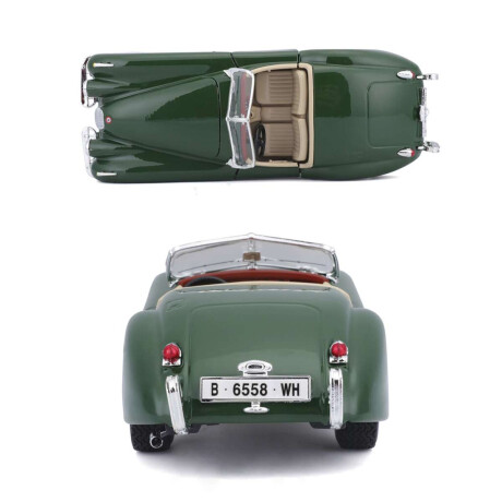 Auto De Colección Bburago Jaguar Xk 120 Roadster Año 1951 Escala 1:24