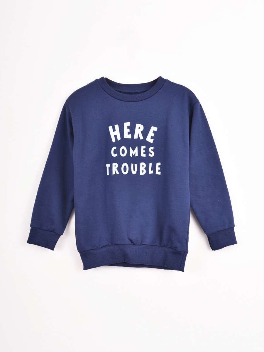 BUZO PLAN - AZUL OSCURO 