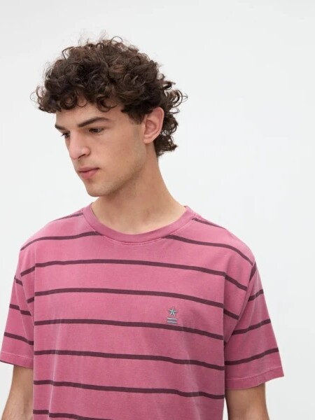 T-SHIRT UNIFORM KIMG BORDO