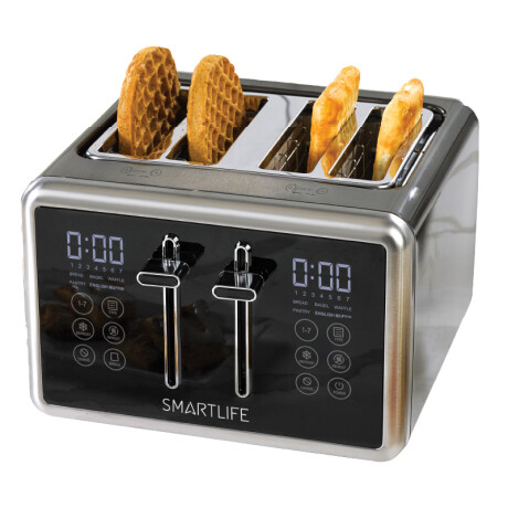 Tostadora Smartlife Digital 4 Panes 7 Niveles SL-TOD1520 Tostadora Smartlife Digital 4 Panes 7 Niveles SL-TOD1520