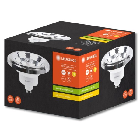 LAMPARA LED LEDVANCE OSRAM AR111 GU10 11W Lámpara LED LEDVANCE OSRAM GU10 11W Luz Cálida