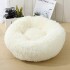 Cama Para Perro Cuna Puff Peluda Cucha 40 Cm Mascota Color Variante Blanco