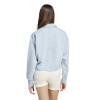 Remera Adidas French Terry Polo de Mujer - IY6793 Celeste
