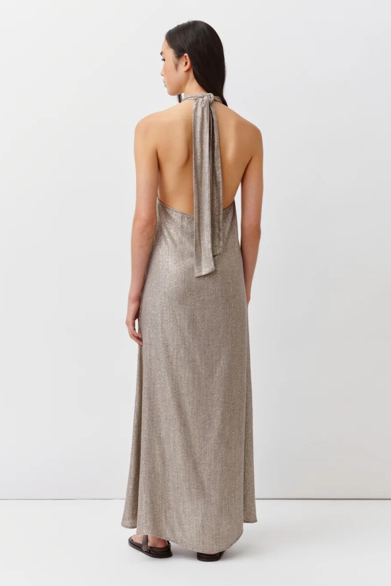 VESTIDO RANZA Dorado