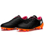 Zapatillas Futbol Player Base Fg Hombre Black/orange Blazing/fuchsia Bright Rose
