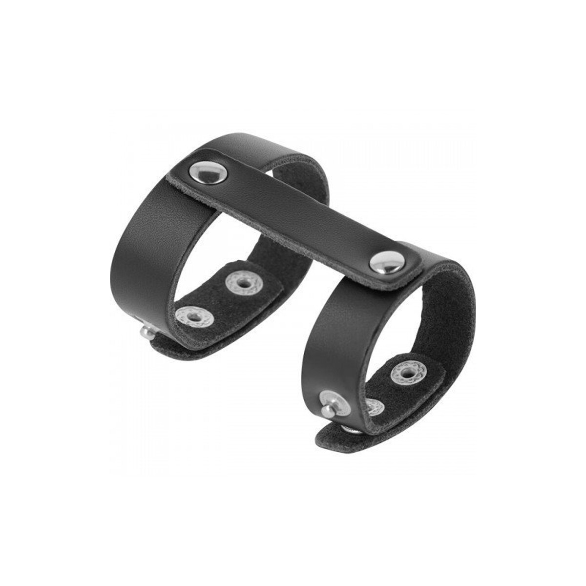 Cockring Doble de Cuero 