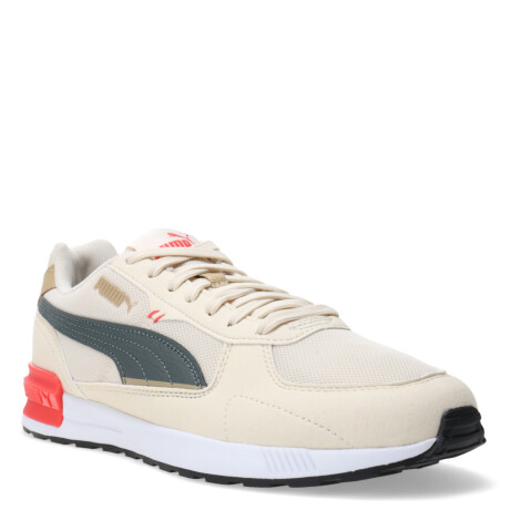 Championes de Hombre Puma Graviton Beige - Verde - Tan