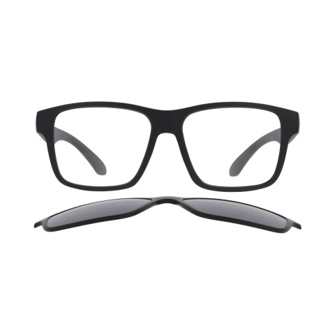 MDQ Roatan matte black Clip-On Polarized Mdq Roatan Matte Black Clip-on Polarized