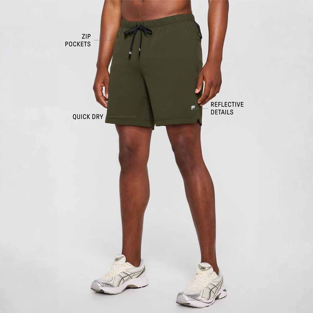 Short Training The 7 One Short Hombre Dark Olive