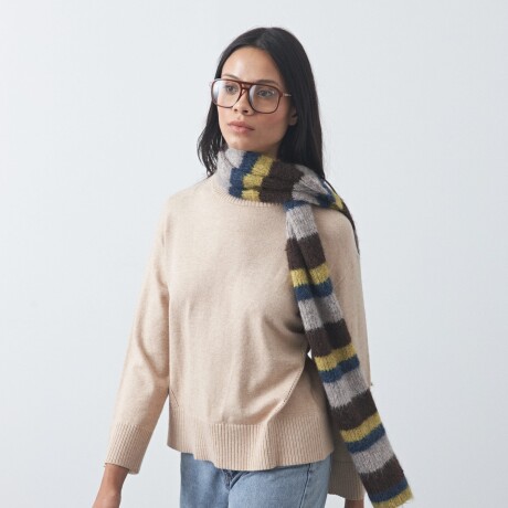 POLERA JAMIRO Beige Melange
