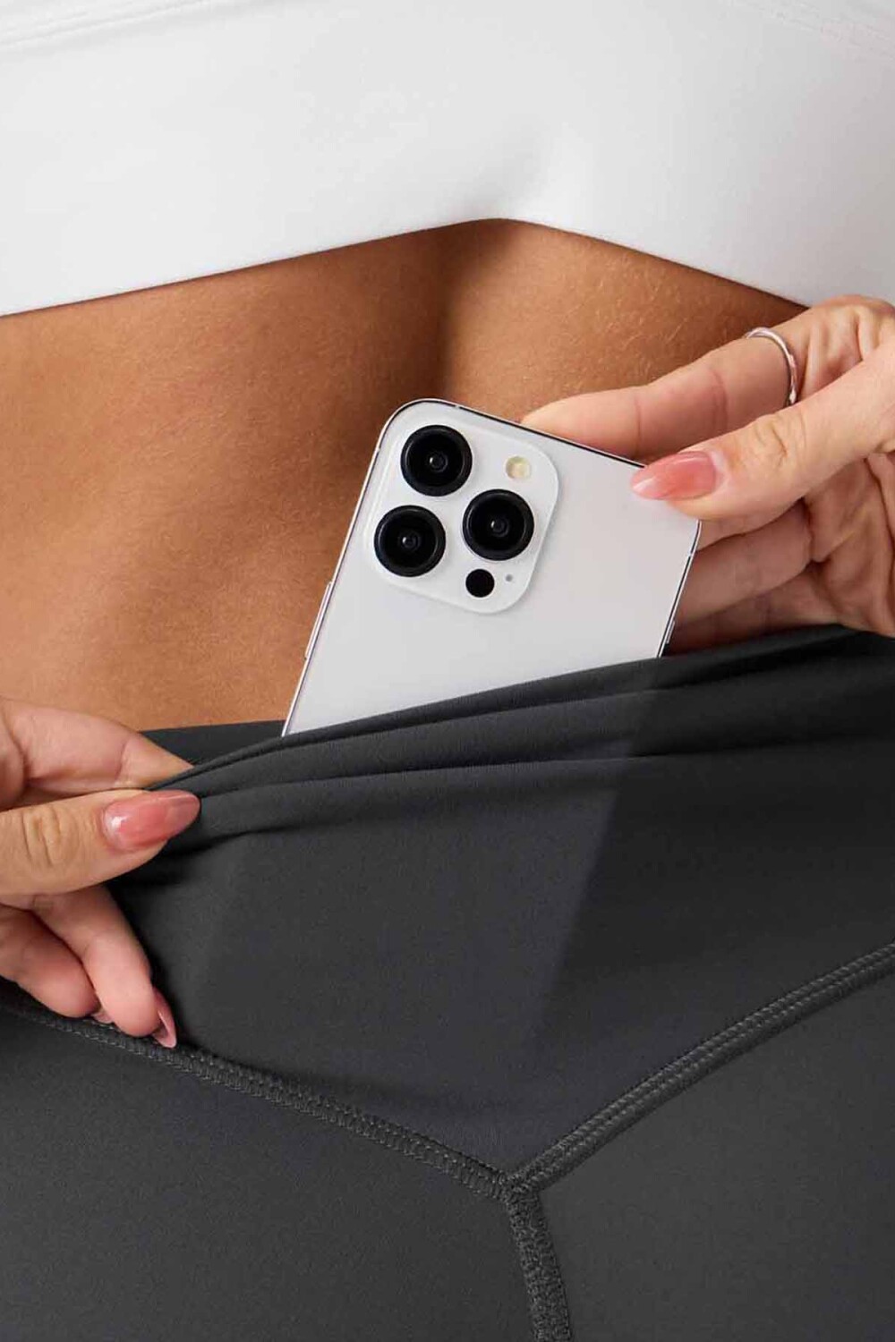 Leggings Flare PureLuxe High-Waisted TLC Kick Mujer Midnight