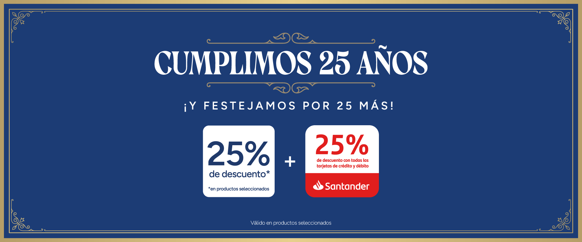 Aniversario 25+25