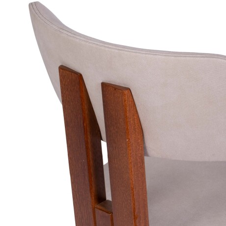 SILLA DE COMEDOR EUCALIPTO MARRON DORIA