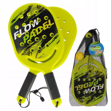 Set 2 Paletas Playeras + Pelota Playa C/Red Paddle Set 2 Paletas Playeras + Pelota Playa C/Red Paddle