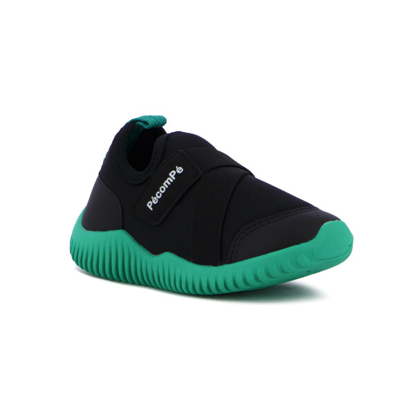 Pe Com Pe Calzado Deportivo Niño C/ Elastico - Negro Negro