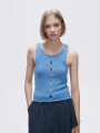Musculosa Frutila Azul Melange