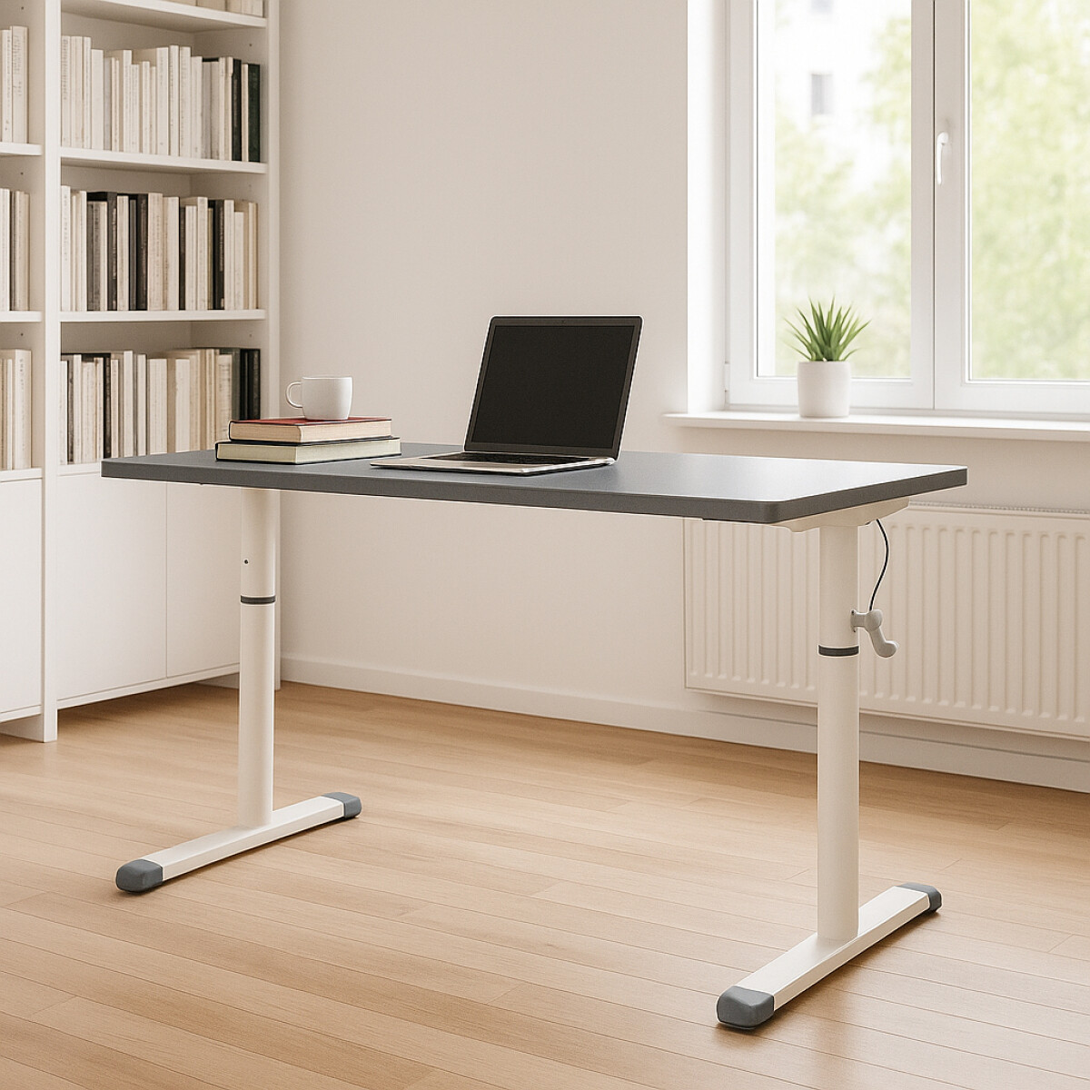 Escritorio con altura regulable Updown - Gris 