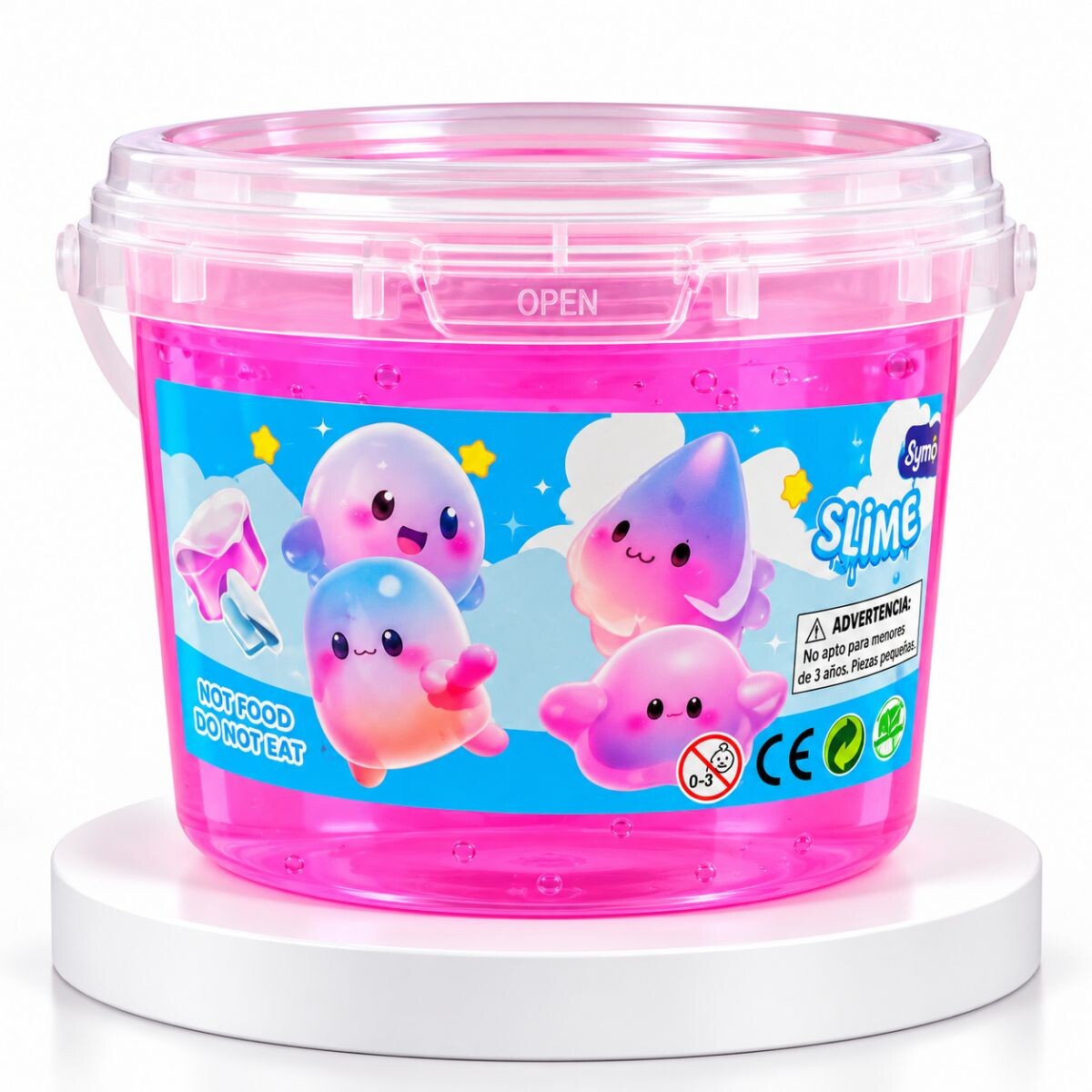 Slime 500g - Rosado 