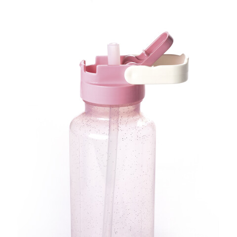Botella Plática Fun Peppa Pig 600 ml con Adhesivos U