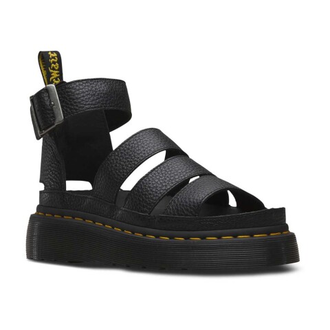 Clarissa II Quad - Mujer Black Milled Nappa