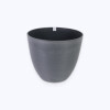 MACETERO PLAST GRIS 28X25CM Unica