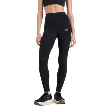 Calza de Mujer New Balance Sport Pocket High Rise Negro