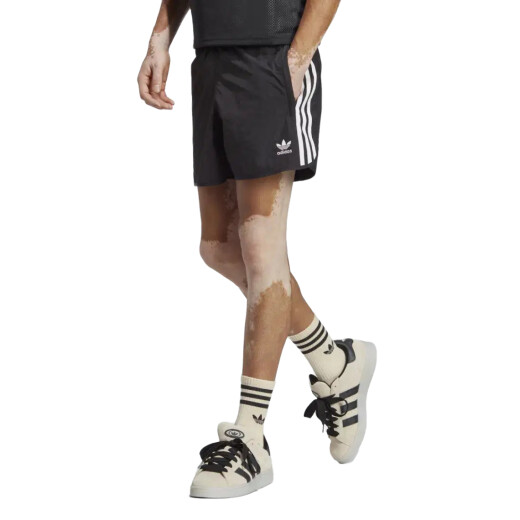 Bermuda Adidas Sprinter - Negro Bermuda Adidas Sprinter - Negro