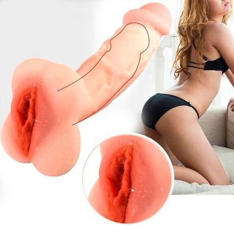Masturbador Realistico Pene y Vagina Crazy Lion Masturbador Realistico Pene y Vagina Crazy Lion