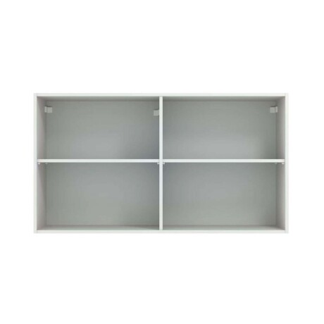 AEREO 120 CM MDP-Y-VIDRIO BLANCO LUX