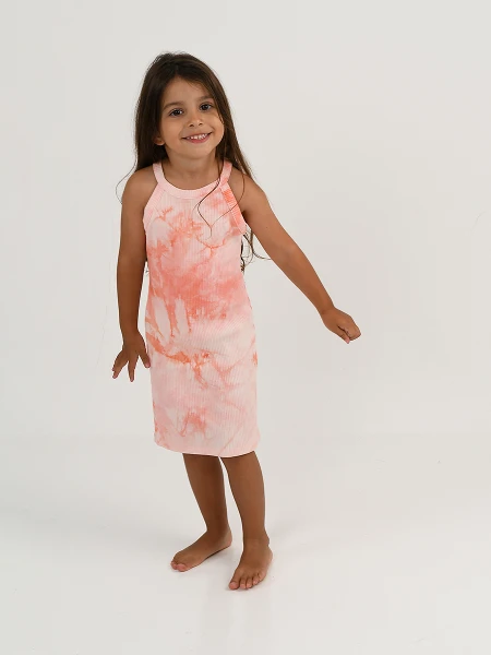 VESTIDO FRESA ROSADO
