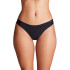UA PURE STRETCH NO SHOW THONG -SOLID 3PK BLA-001