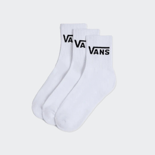 Medias Vans Classic Half Crew Blanco