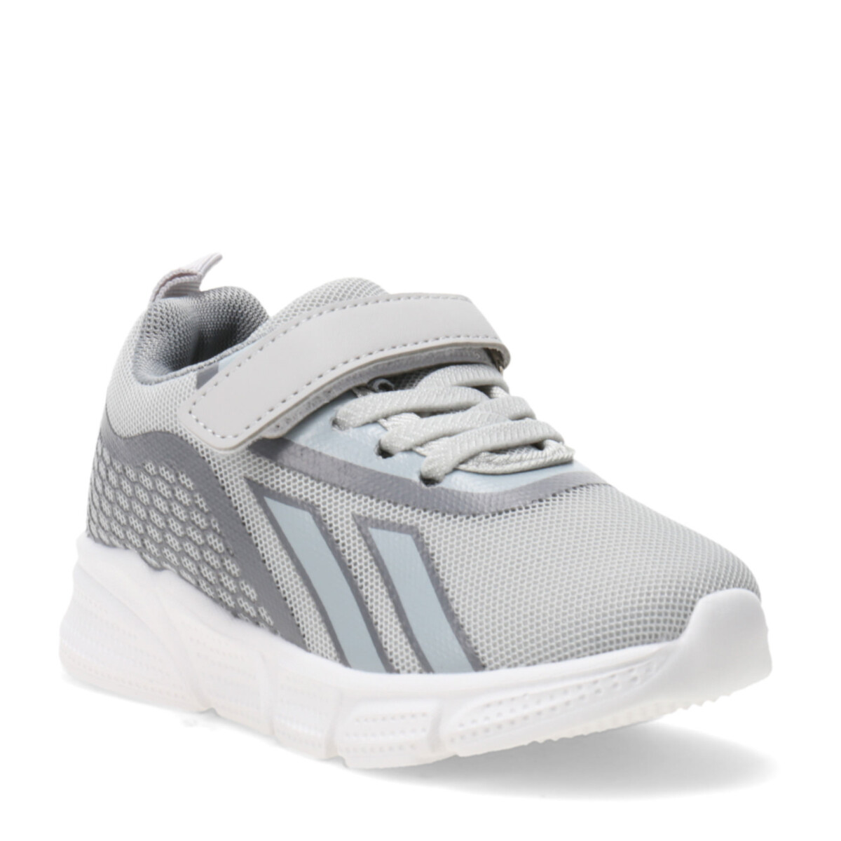 Championes de Niño Push OREGON con velcro - Gris 