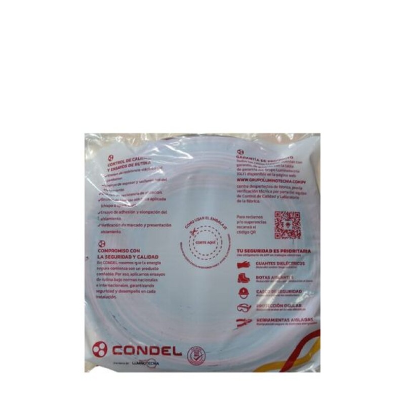 CABLE CORDON 2X1,00MM2 POLARIZ.          CONDEL CABLE CORDON 2X1,00MM2 POLARIZ.          CONDEL