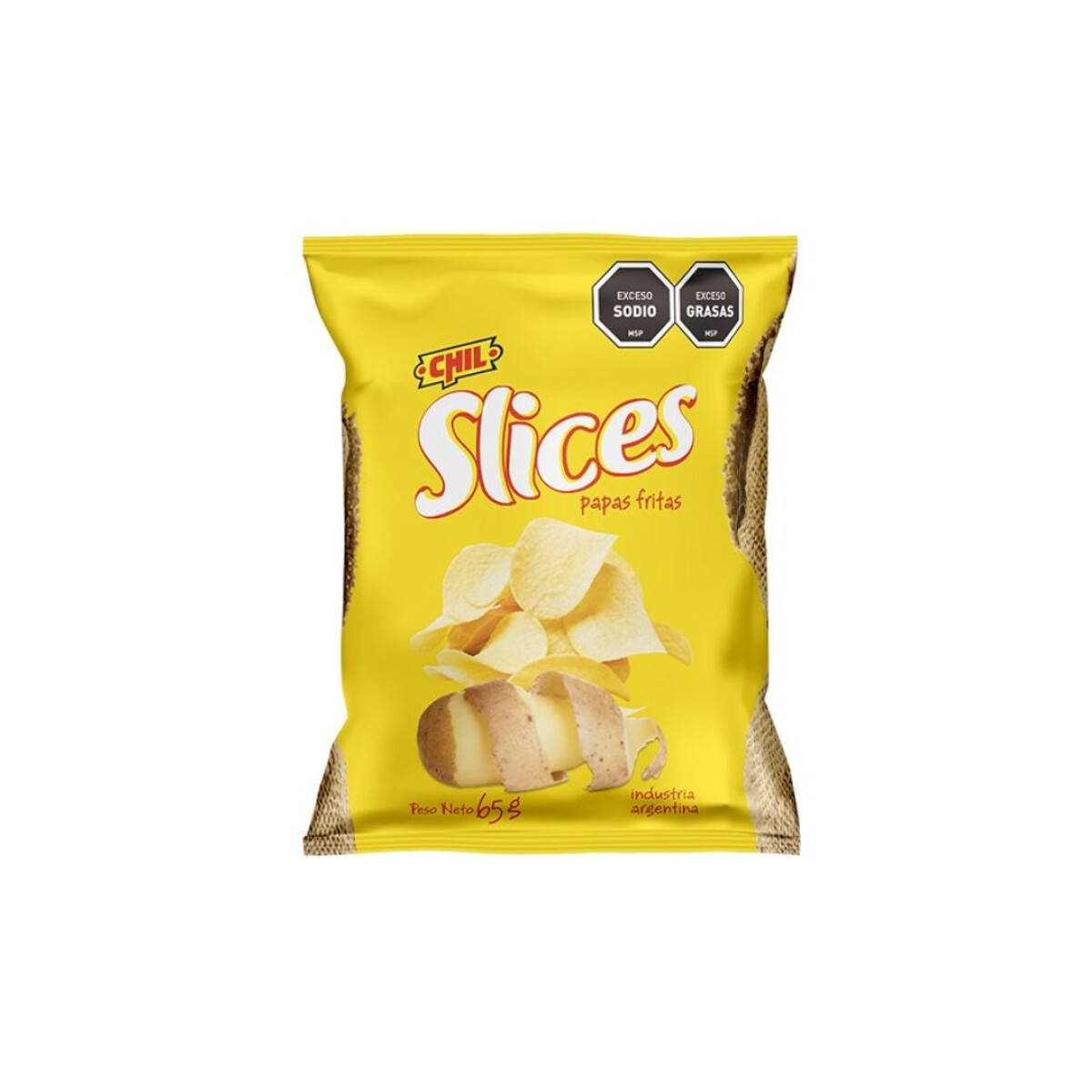 PAPAS CHIL SLICES 65GRS 
