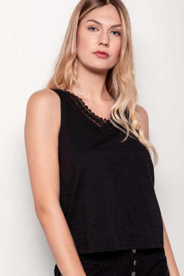 MUSCULOSA ADULARIA Negro