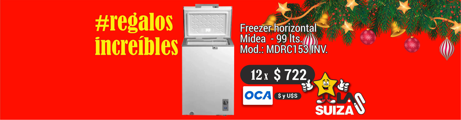 Freezer 99 lts Midea