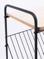 MESA CON REVISTERO MADERA