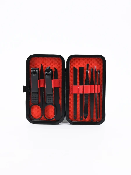 SET MANICURA GREGO 7PCS (20) NEGRO