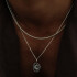 TwoJeys Collar Midnight Plata TwoJeys Collar Midnight Plata