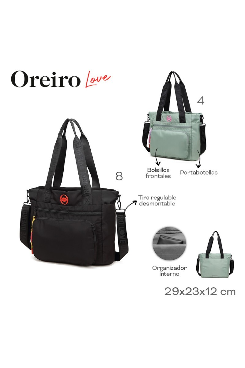 Cartera Las Oreiro Negro