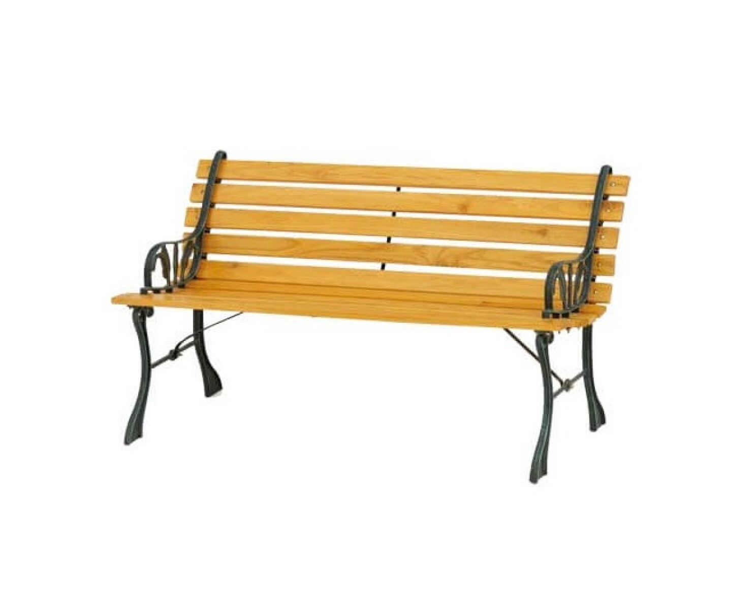 Banco de plaza en hierro 