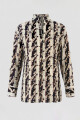 BLUSA HANNA ROCIO MARRON