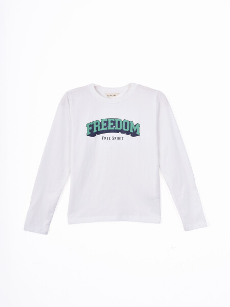 REMERA JAMES BLANCO