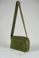 Morral con bolsillos verde