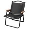 Silla plegable para camping Aventureros Negro