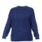 Sweater ochos azul